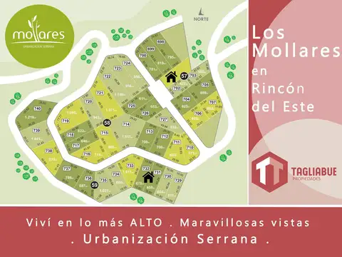 Terreno en Venta en Rincon Del Este, USD 45.000