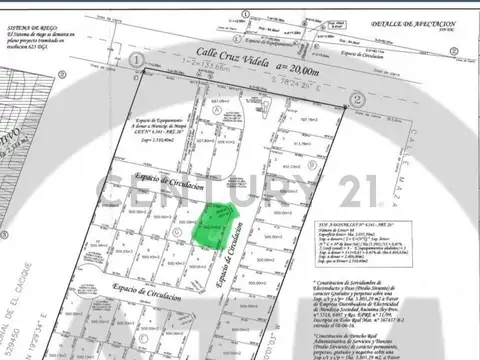 Terreno en Venta de 500,0 m2