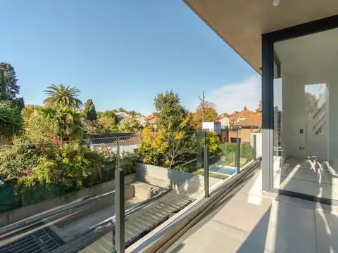 Departamento a estrenar en venta con cochera y terraza propia, ubicado en Acassuso frente al CASI.