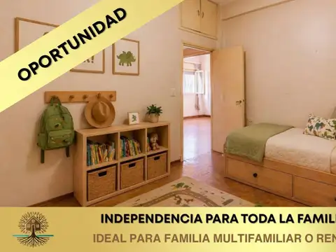 3 casas de 3 ambientes sobre lote propio ideal familia o renta en Villa Ballester