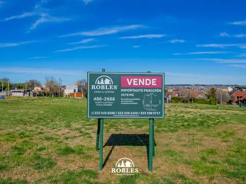 Terreno en Venta 38  mts Frente
