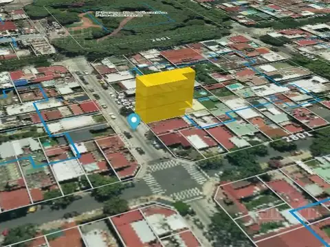Terreno en Venta 26  mts Fondo