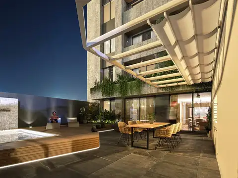 VENTA EXCLUSIVO DEPTO. 2 DORM. CON PATIO, PILETA Y QUINCHO PRIVADOS