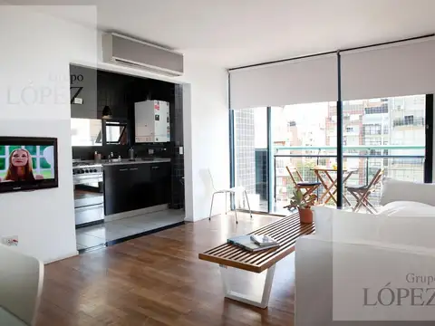 Venta Departamento Dúplex, Las Cañitas 2 dormitorios moderno y luminoso