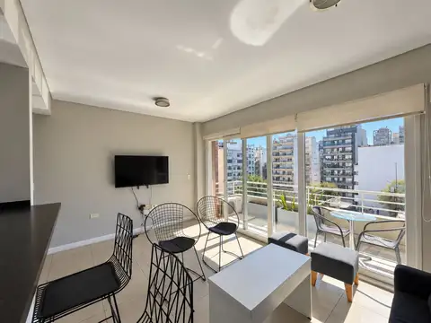 EXCELENTE 2 AMBIENTES AMOBLADO SUPER LUMINOSO EN ALQUILER EN VILLA CRESPO
