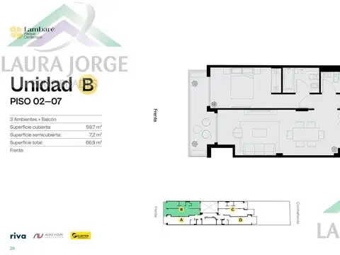 Departamento en Parque Centenario