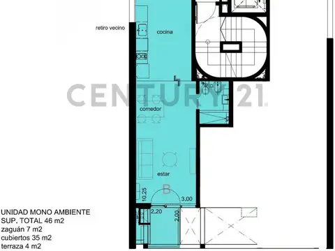 Departamento en Venta en Coghlan, USD 124.000