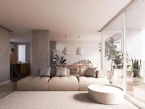 Departamento 5 ambientes con 2 baños