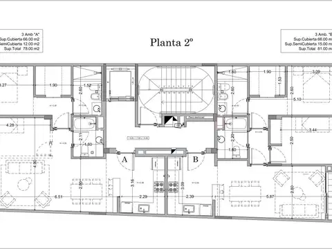 Venta edificio de 1 -3 y 4 amb en duplex - Almagro