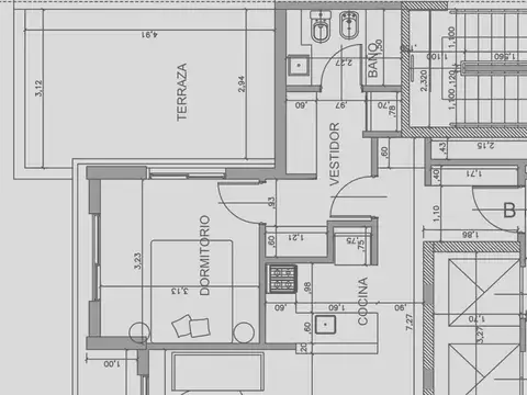 DEPARTAMENTO 2 ambientes VENTA 75 metros totales