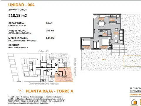 Departamento en Venta de 3 ambientes