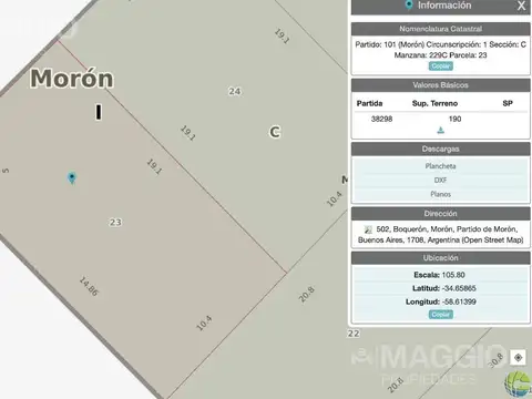 Casa en Venta en Moron Sur, USD 60.000