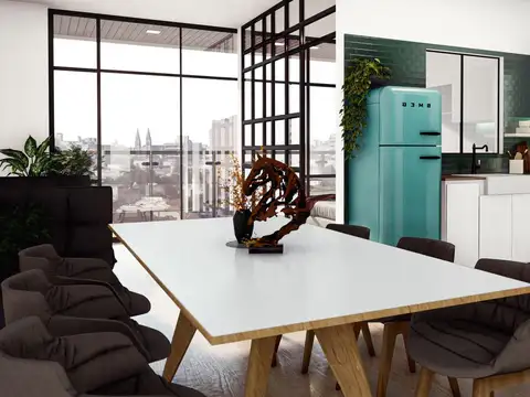 Departamento 2 ambientes con 1 dormitorios ideal Airbnb Microcentro Salta Capital