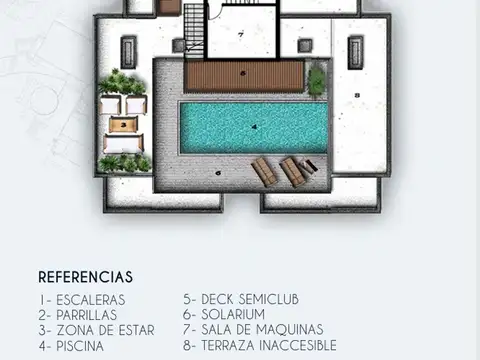 Departamento 4 ambientes con 2 baños