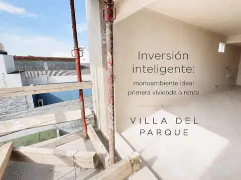 DEPARTAMENTO MONOAMBIENTE VENTA V DEL PARQUE BALCO