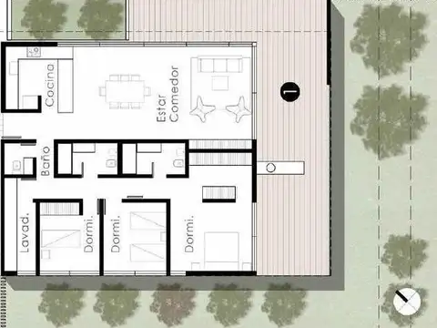 Departamento en Venta con 1 cocheras