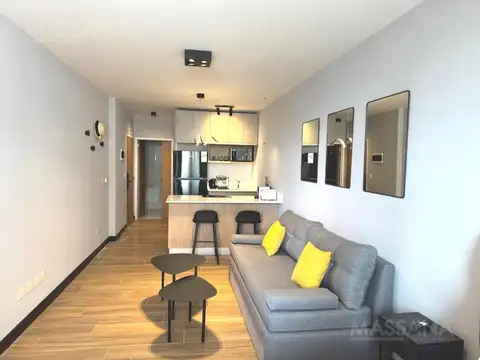 Monoambiente al frente -  Ideal Airbnb - Edificio Boutique diseñado por Arq Carlos Ott