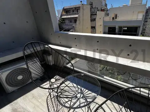 Venta Monoambiente Amoblado con Balcón y parrilla, Caballito, Capital Federal
