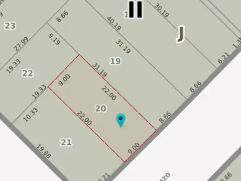 Terreno en Venta de 198,0 m2