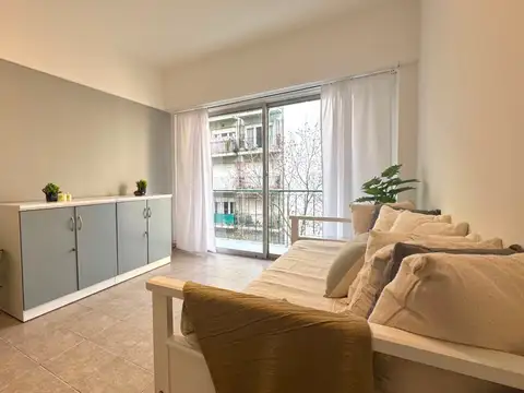 Departamento 2 ambientes con 1 baño