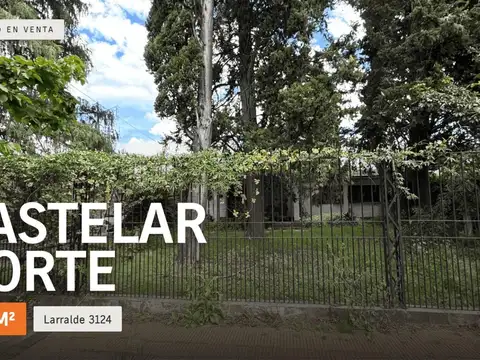 Terreno de 723m2 en CASTELAR NORTE (sobre Larralde en su parte angosta)