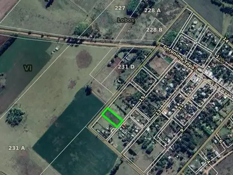 Terreno en Venta 45  mts Frente