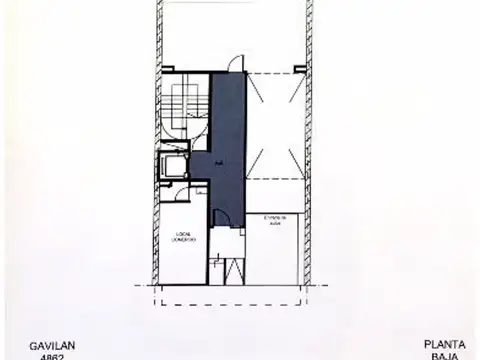 Gavilan 4800, Piso 1