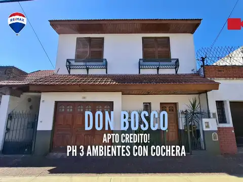VENTA PH TIPO CASA 3 AMB CON COCHERA APTO CREDITO