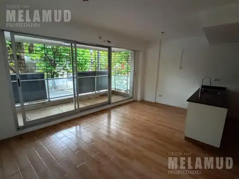 Departamento 2 ambientes con 1 baño
