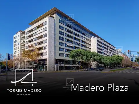 DEPARTAMENTO EN VENTA DE 3 dormitorios en MADERO PLAZA, COCHERA DOBLE