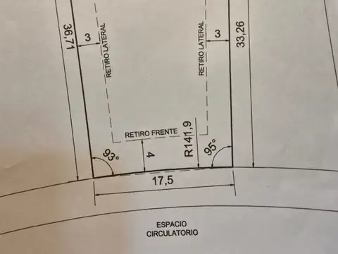 Terreno en Venta de 697,0 m2