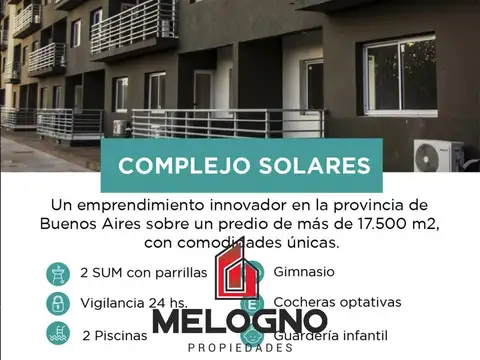 Departamento en Venta de 3 ambientes