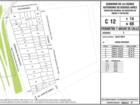 Terreno en Venta en Constitución, USD 2.400.000