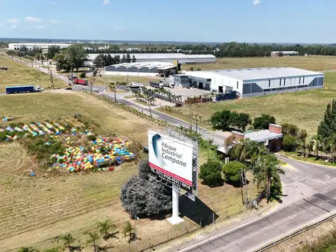 Lote en Venta en Parque Industrial Campana 10.508 m2. Financiación