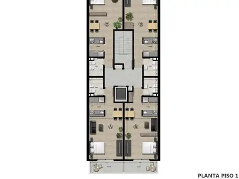 Venta departamento Monoambiente Hospitales Rosario