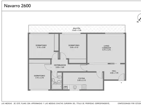 Departamento en Venta en Agronomia, USD 140.000