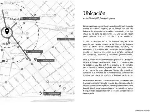 Departamento en Venta de 1 dormitorio