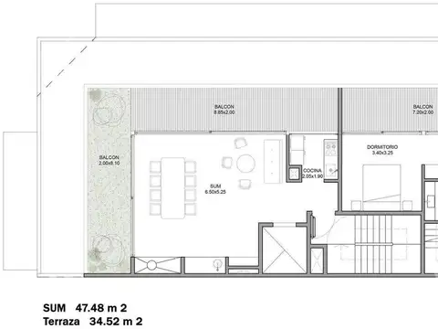 Departamento en Venta Apto profesional