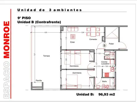 Lote 8,66 x 44 con Planos aprobados Av.Monroe 4443 V.Urquiza