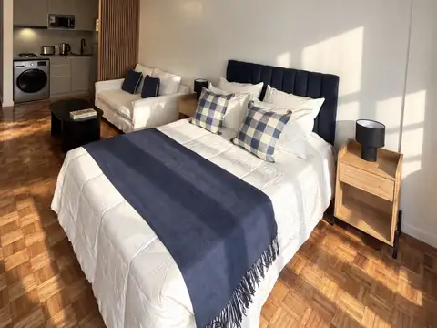 “MONOAMBIENTE A ESTRENAR | 37 M² | FRENTE | BALCÓN | AMOBLADO Y EQUIPADO”
