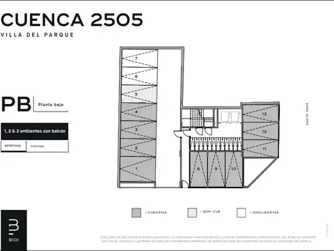 Departamento en Venta de 1 dormitorio