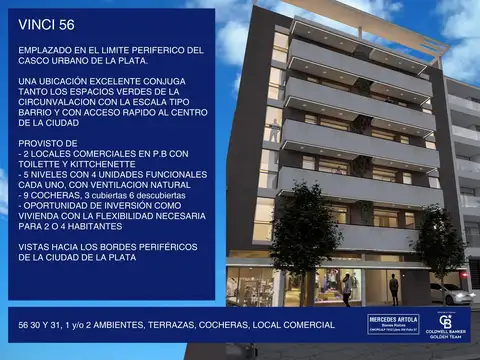 Departamento en Venta de 3 ambientes