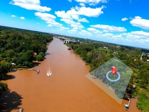 VENTA-  LOTE AL RIO LUJAN CON ACCESO POR TIERRA