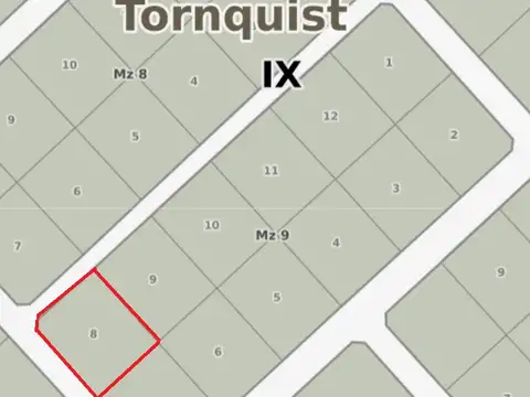 Lote  barrio parque ventania  sierra de la ventana