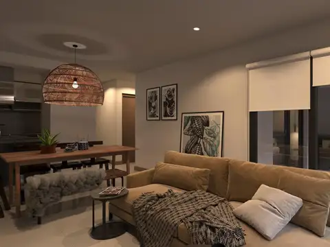 Departamento 3 ambientes con 2 baños