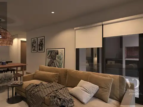 Departamento 3 ambientes con 2 baños