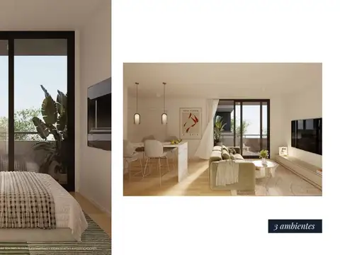 Departamento en Venta de 3 ambientes