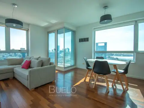 Departamento en alquiler c/ cochera en Puerto Madero