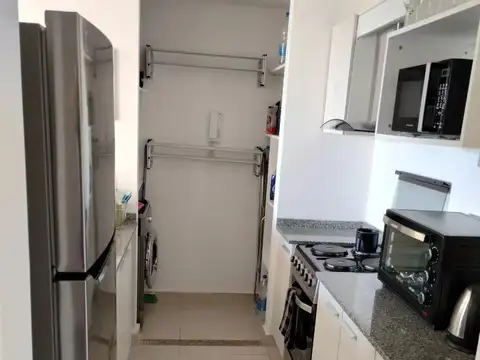 Departamento 2 ambientes con 2 baños