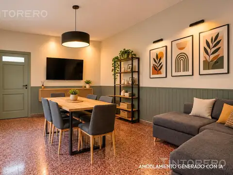 Depto Tipo Casa 4 ambientes con 2 baños